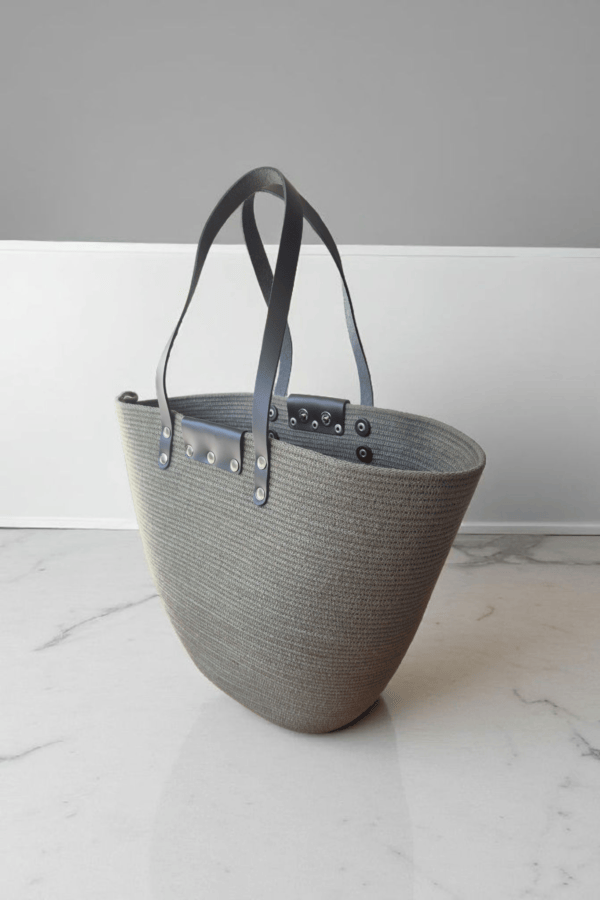 komplet UCHO rączka skórzany uchwyt do torebki CZARNY NITY 65cm 2szt