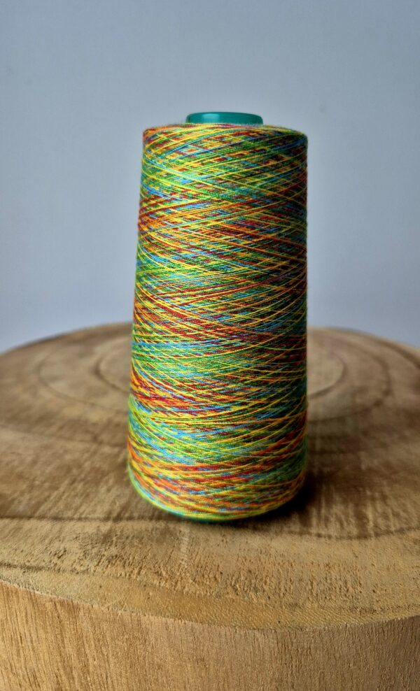NICI nić HARD do sztywny sznurek do szycia 4500y tęczowe MULTI1