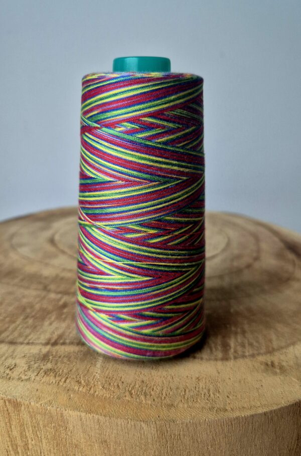NICI nić HARD do sztywny sznurek do szycia 4500y tęczowe MULTI3